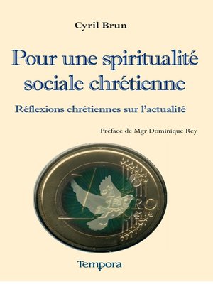 cover image of Pour une spiritualité sociale chrétienne